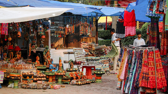 Dilli Haat Street market
