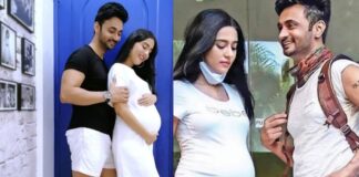 Amrita Rao shares baby bump