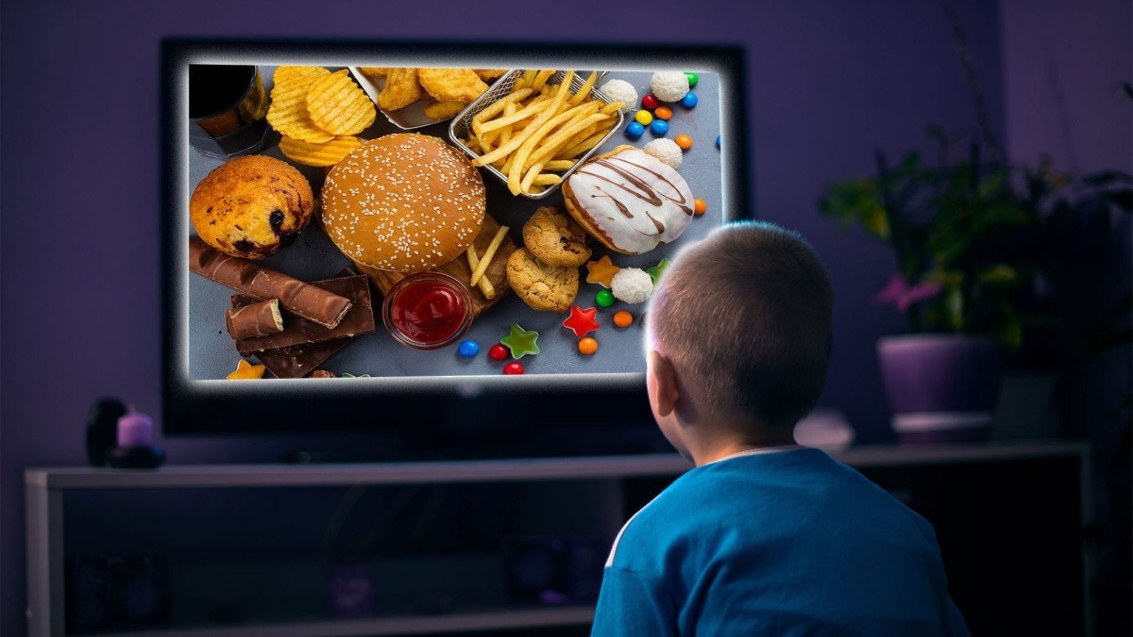 Food-related television advertisements linked to childhood obesity