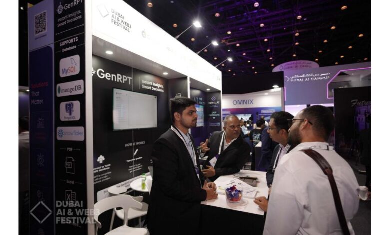 Yodaplus Exhibits at Dubai Web3 and AI Festival, Showcasing GenRPT, their AI-Powered Reporting Platform