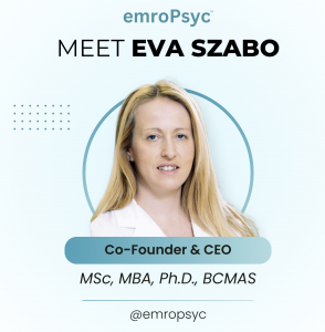 emroPsyc co-founder Dr. Eva Szabo