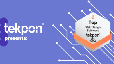 Tekpon Announces Top Web Design Software Tools for 2024