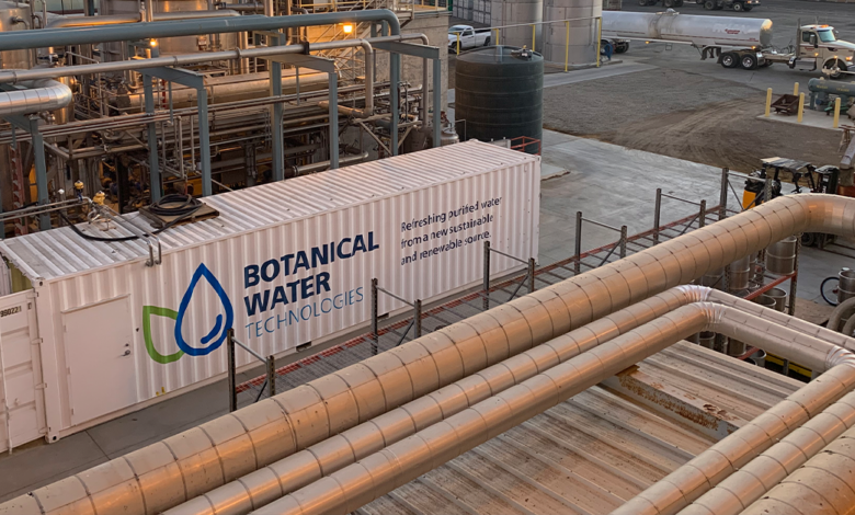 Botanical Water Technologies Revolutionizes Water Sourcing with Deep Tech Innovation