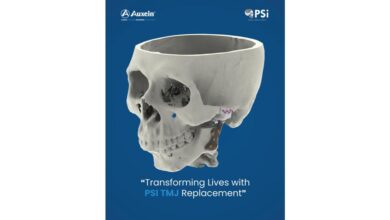 Auxein Medical Unveils Groundbreaking Study on Customized Temporomandibular Joint Implants