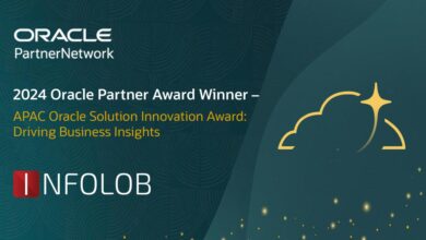 Infolob Solutions India Private Limited Wins 2024 APAC Oracle Solution Innovation Award: Driving Business Insights