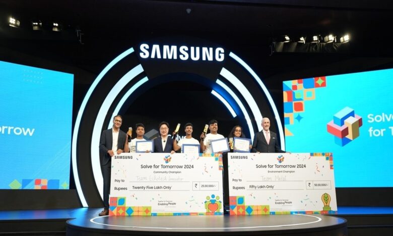 Samsung India Announces Winners for ‘Solve for Tomorrow 2024’