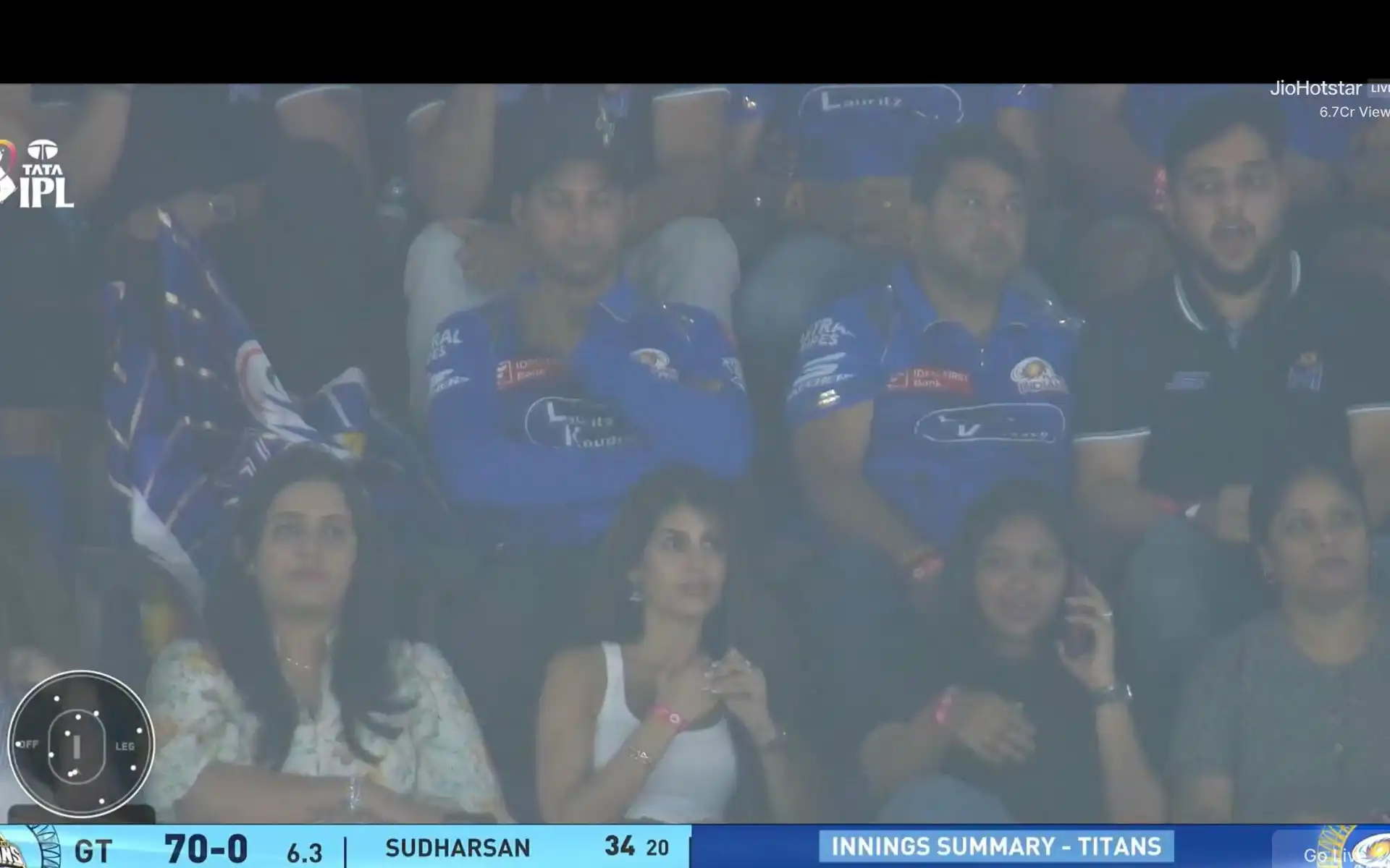 ​Hardik Pandya’s Alleged Flame Jasmin Walia Steals Spotlight at GT vs MI Match​