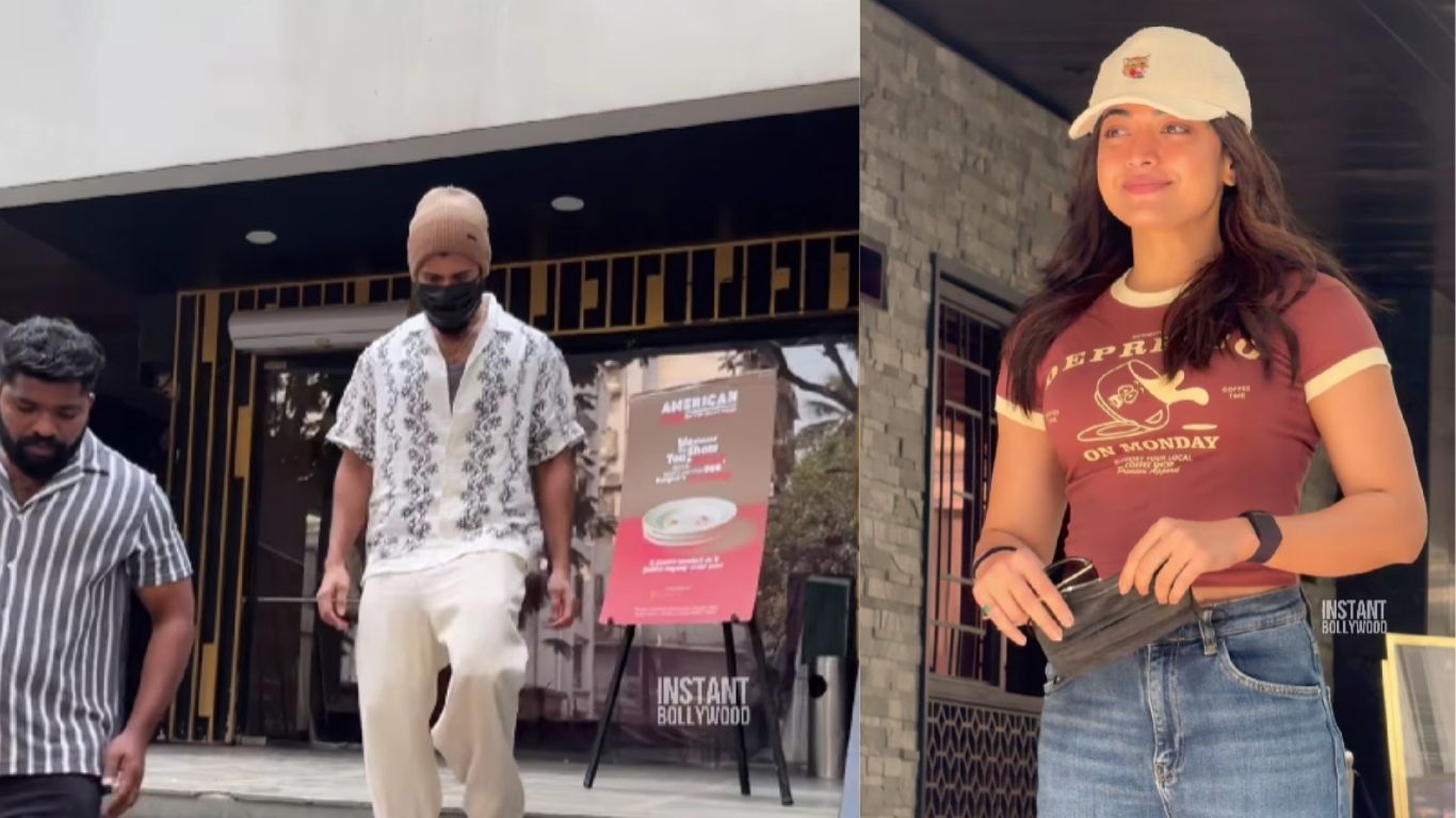 Rashmika Mandanna and Vijay Deverakonda Spotted on Lunch Date Post Sikandar Release