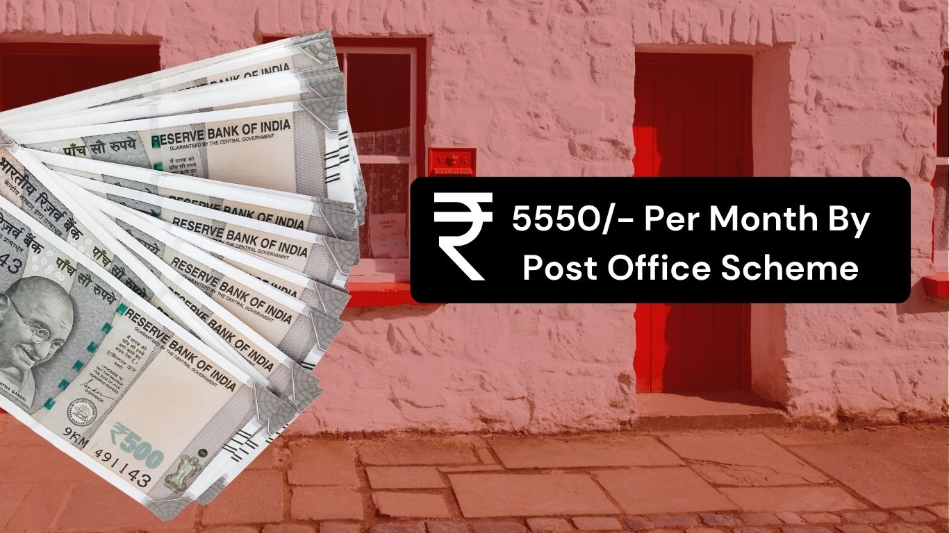 Post Office Monthly Income Scheme: Invest Once, Earn ₹5,550 Every Month