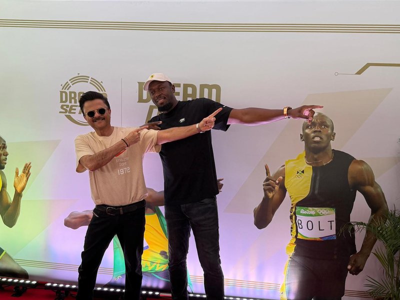 Anil Kapoor Shares Memorable Day with Usain Bolt Celebrating India’s Young Sprinters!