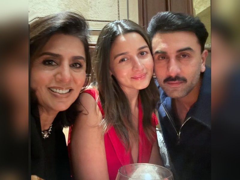 Neetu Kapoor Celebrates Son Ranbir’s Joyous Moment with Alia Bhatt: “Feeling Blessed”
