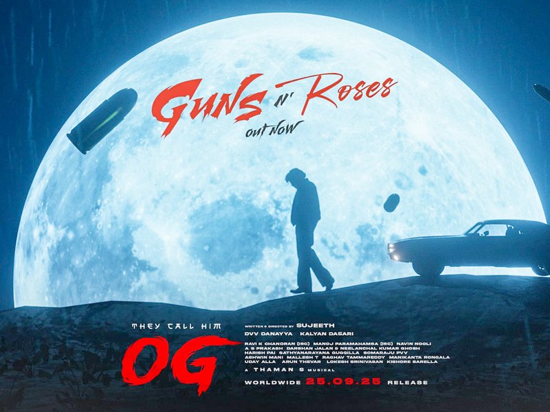 New ‘Guns N Roses’ Track Unveiled from Pawan Kalyan’s ‘They Call Him OG’