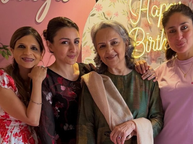 Pataudi Power: Soha Ali Khan Reveals Stunning Pic of Sharmila Tagore & Kareena Kapoor! Pataudi Power: Soha Ali Khan Reveals Stunning Pic of Sharmila Tagore & Kareena Kapoor!