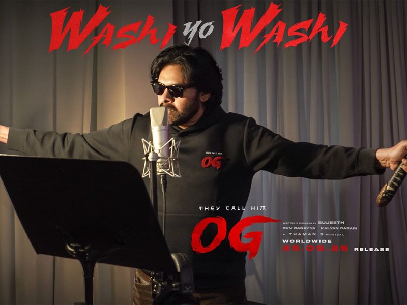Pawan Kalyan Drops Captivating Haiku ‘Washi Yo Washi’ from ‘They Call Him OG’! Pawan Kalyan Drops Captivating Haiku ‘Washi Yo Washi’ from ‘They Call Him OG’!