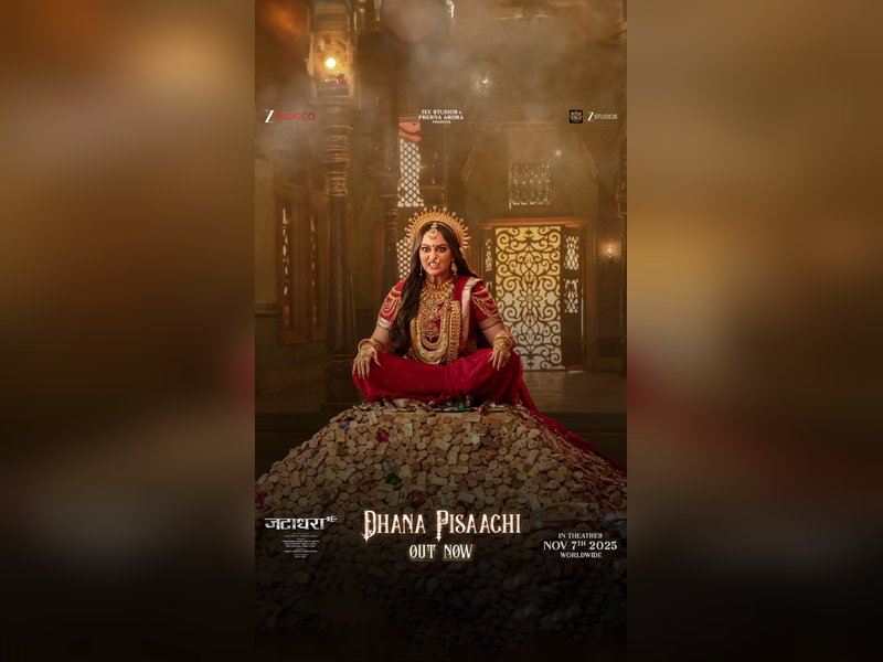Sonakshi Sinha Dazzles in Bold New Look for ‘Dhana Pisaachi’ from Jatadhara!