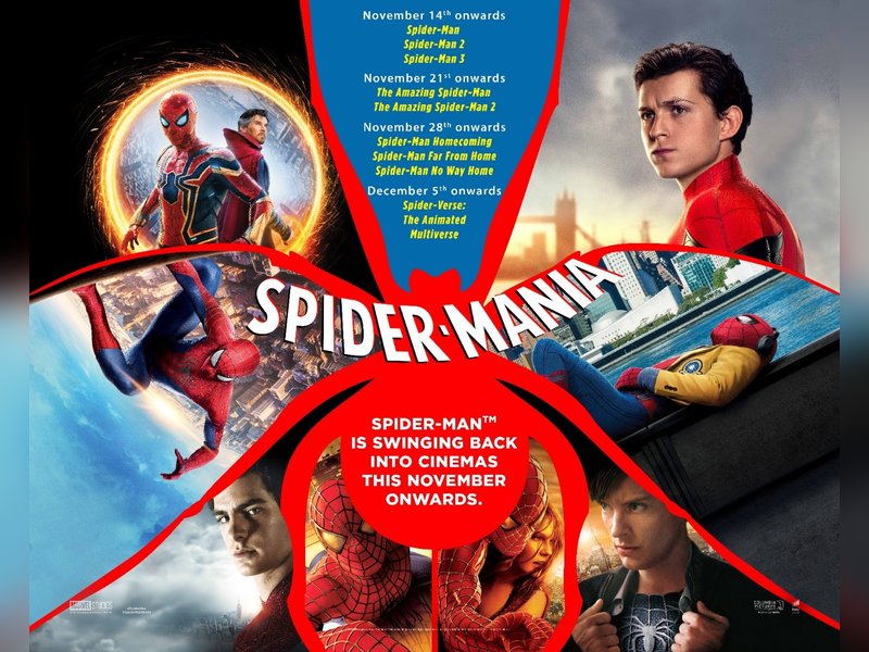 Spider-Man Swinging Back: Iconic Film Series Returns to Indian Theaters This November!