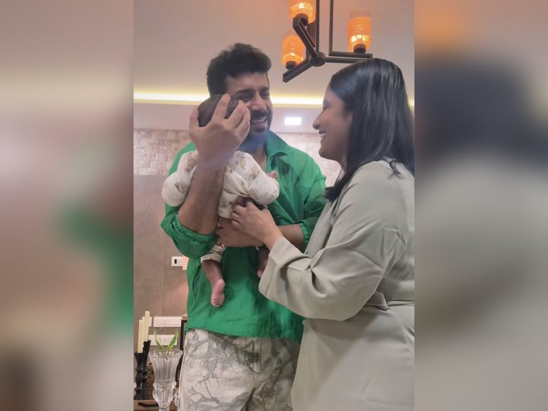 Viineet Kumar Singh and Ruchira Celebrate 2 Months of Joy with Their Little Bundle of Happiness!