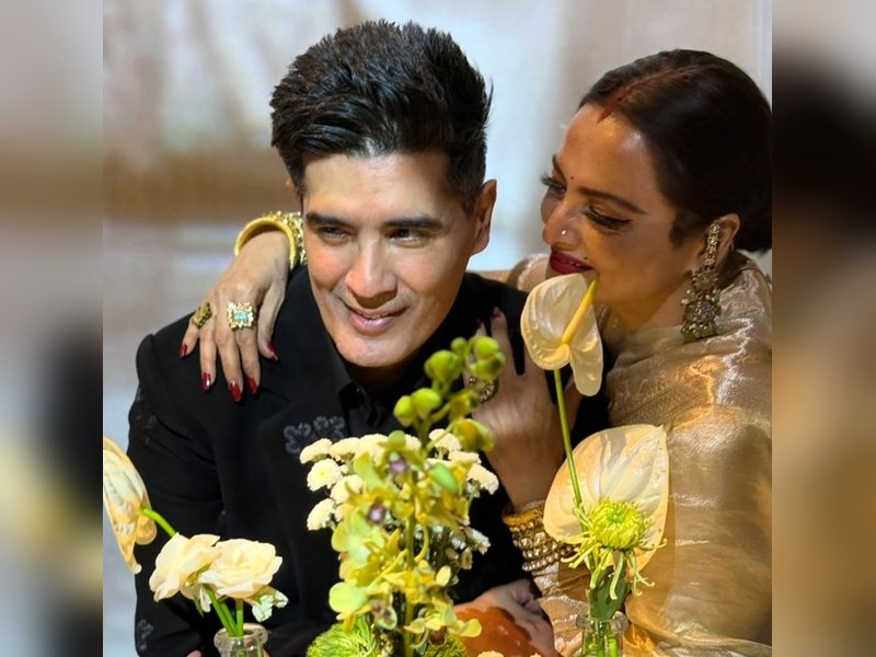 Manish Malhotra Celebrates Rekha’s 71st Birthday: “An Ever-Honored Moment to Create for You!”