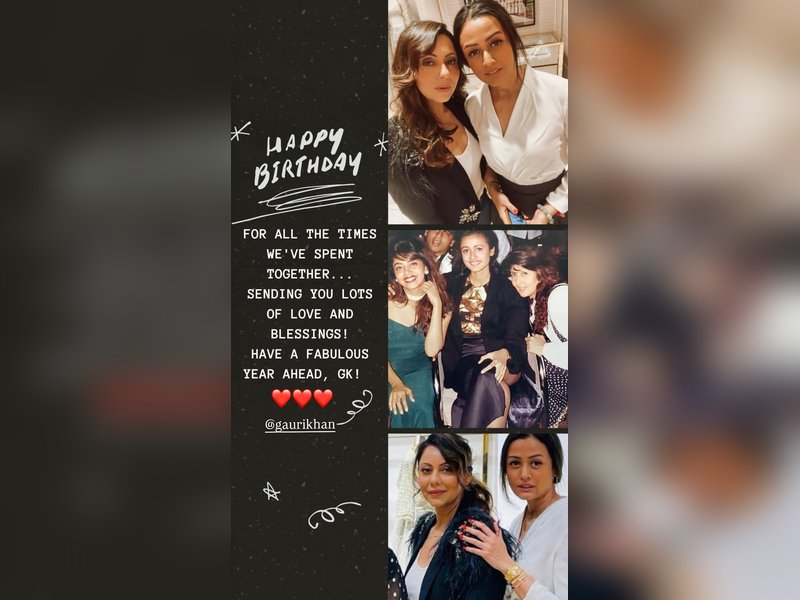 Namrata Shirodkar Sends Heartfelt Wishes to Gauri Khan on Her 55th Birthday!