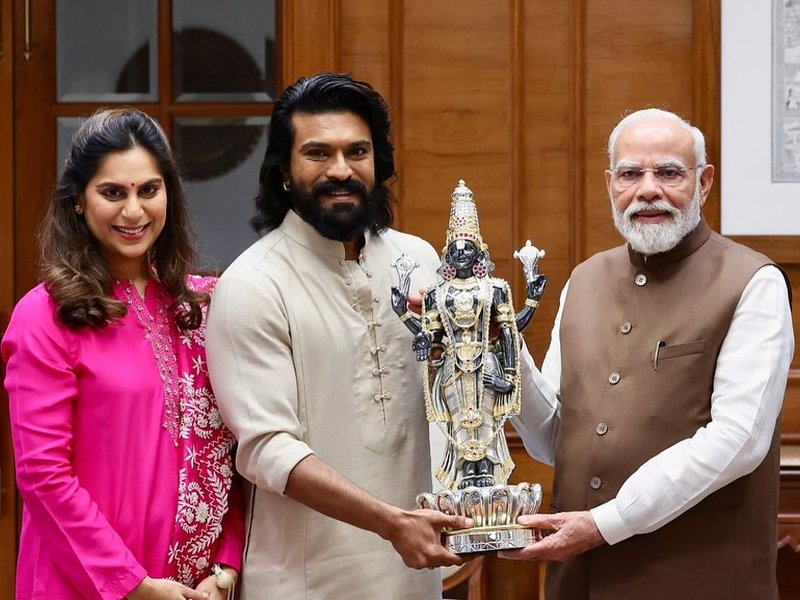 Ram Charan Praises PM Modi’s Vision for Sports in Inspiring Meeting Ram Charan Praises PM Modi’s Vision for Sports in Inspiring Meeting