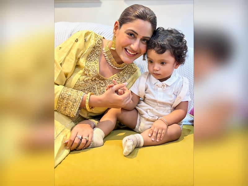 Surbhi Chandna Kicks Off Bhai Dooj Tradition with Heartwarming Celebration for Nephew! Surbhi Chandna Kicks Off Bhai Dooj Tradition with Heartwarming Celebration for Nephew!