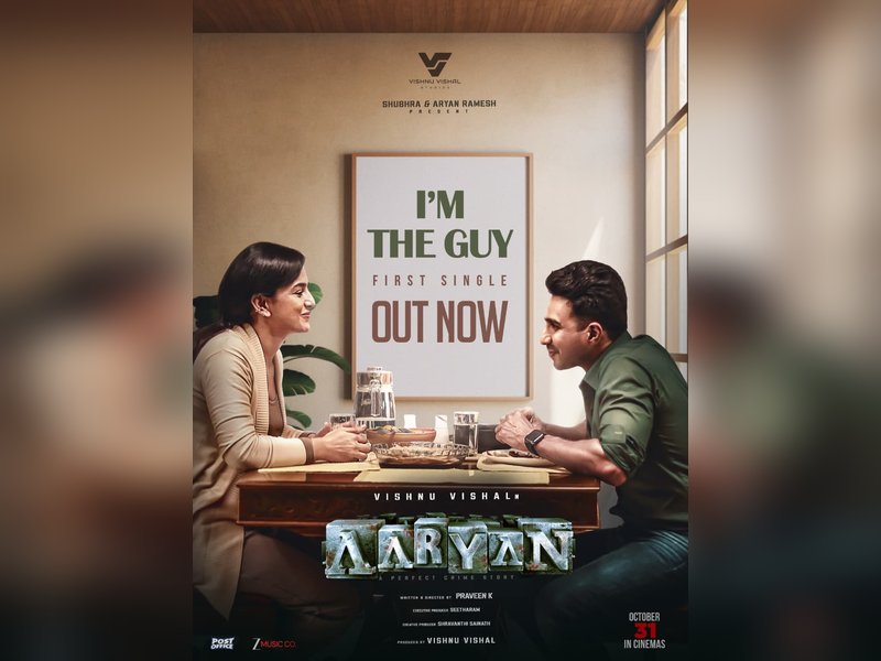 Vishnu Vishal’s ‘Aaryan’ Unveils Catchy First Single ‘I’m The Guy’!