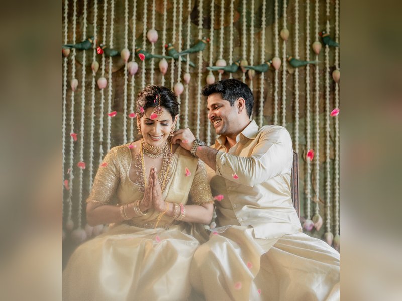 Actress Samyuktha Shanmughanathan Ties the Knot with Cricketer Aniruda Srikkanth!