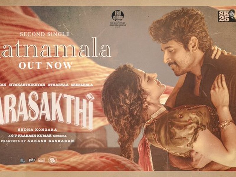 Catch the Captivating Romantic Track ‘Ratnamala’ from Sivakarthikeyan’s ‘Parasakthi’ Now!