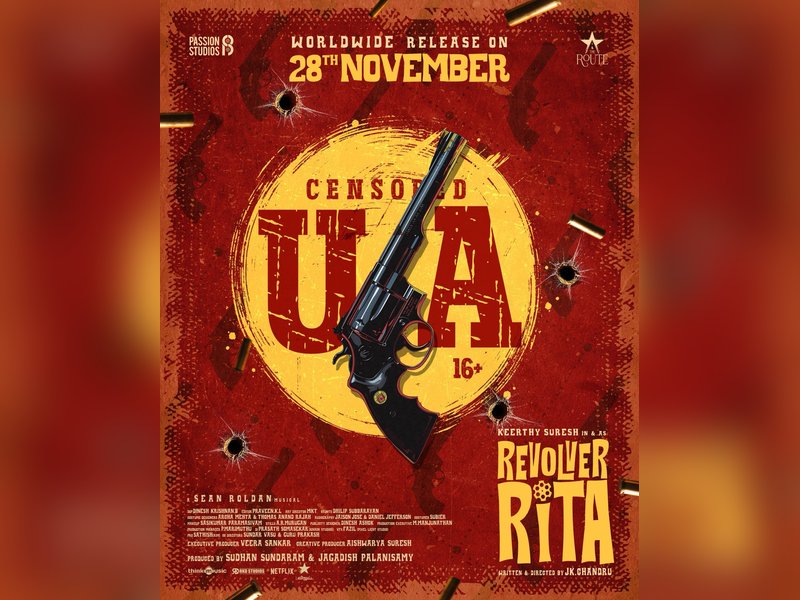 Censor Board Approves Keerthy Suresh’s ‘Revolver Rita’ for U/A Release – Here’s What to Expect! Censor Board Approves Keerthy Suresh’s ‘Revolver Rita’ for U/A Release – Here’s What to Expect!