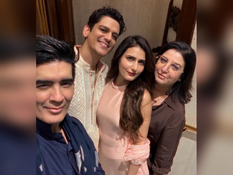 Farah Khan Celebrates Ultimate Shoot Day with Vijay Varma, Fatima Sana Shaikh & Manish Malhotra!