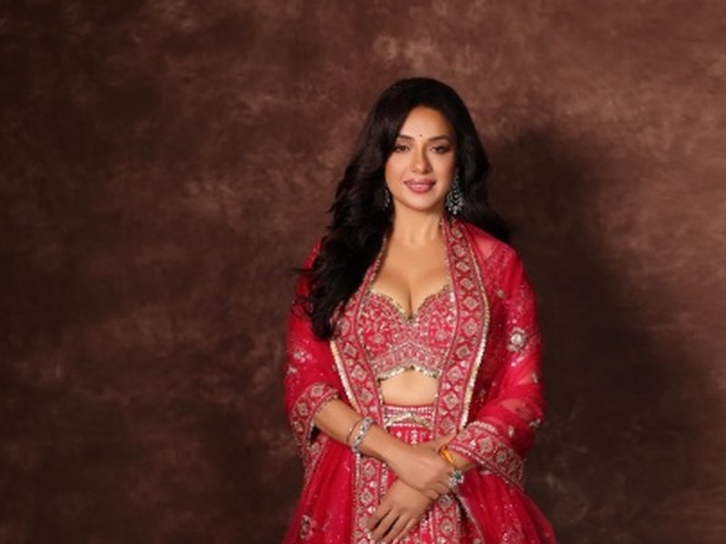 Rupali Ganguly Dazzles in a Red Lehenga, Celebrating Vibrant Colours, Craft, and Culture!