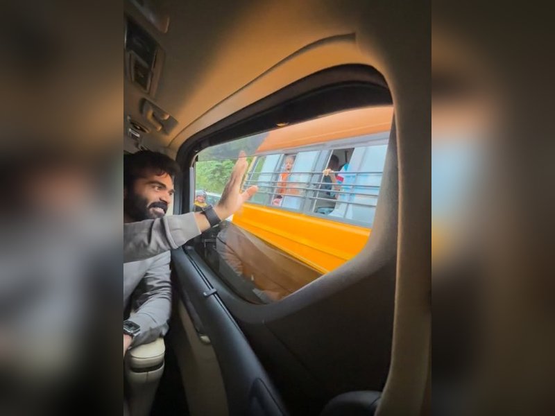 Silambarasan TR’s Heartwarming School Greeting for Kids Steals Hearts!