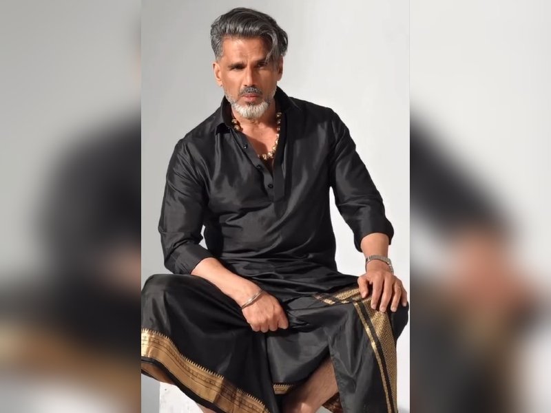 Suniel Shetty Embraces His Heritage, Calling Authentic Identity the True Fashion Statement
