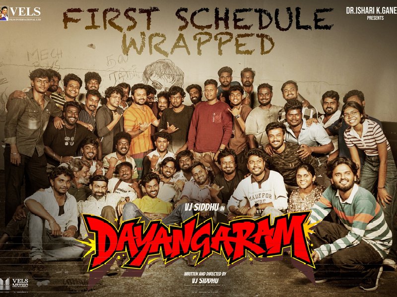 VJ Siddhu’s Debut Film ‘Dayanagaram’ Wraps Up First Schedule—Excitement Builds!