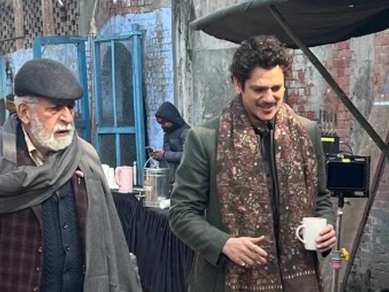 Vijay Varma Opens Up About His Playful ‘Gustaakhi’ Moment with Naseeruddin Shah on Set! Vijay Varma Opens Up About His Playful ‘Gustaakhi’ Moment with Naseeruddin Shah on Set!