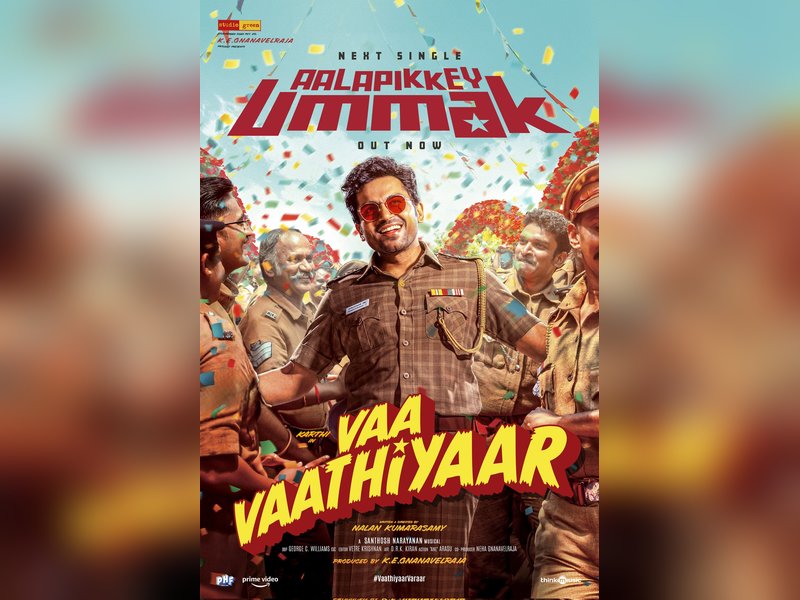 Watch the Lyrical Video of ‘Aalapikkey Ummak’ from Karthi’s New Hit ‘Vaa Vaathiyaar’!