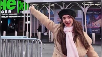 Anushka Sen’s debut single “Chameleon” shines in Times Square—her dream come true moment!