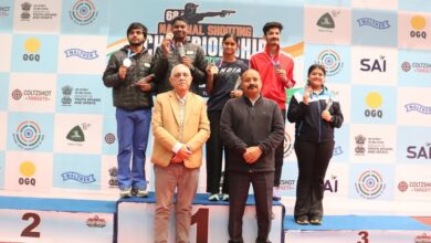Army’s Lakshita Bishnoi and Sharvan Kumar win gold in senior mixed team at National Shooting C’ship