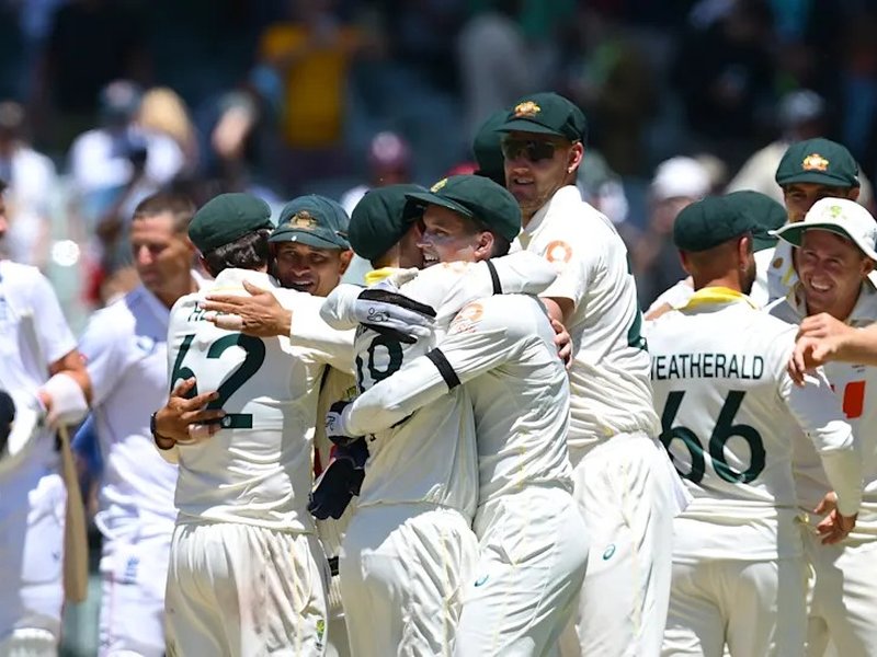 Australia Defeats England in Adelaide Test: Cummins, Starc, and Lyon Shine to Keep Ashes Title Australia Defeats England in Adelaide Test: Cummins, Starc, and Lyon Shine to Keep Ashes Title