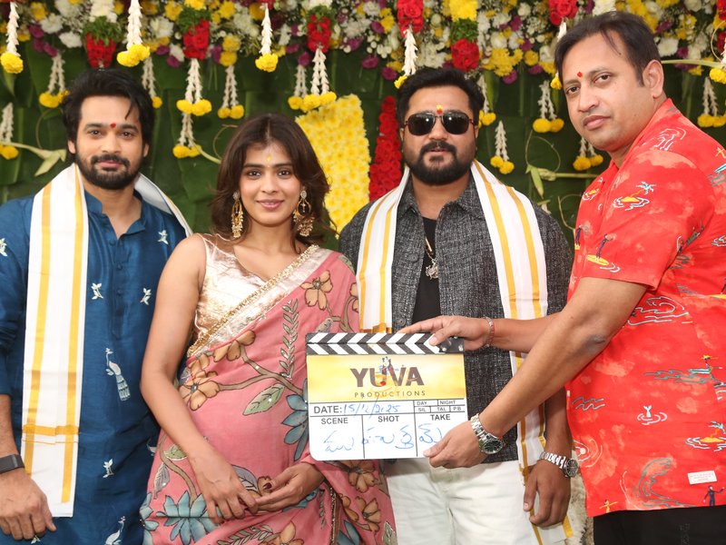 Bobby Simha’s 25th film kicks off with a grand launch; shooting starts December 22