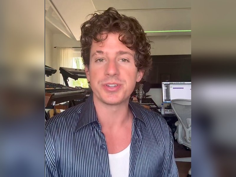 Charlie Puth sings to baby bump, hopes his child loves music like he does before March arrival.