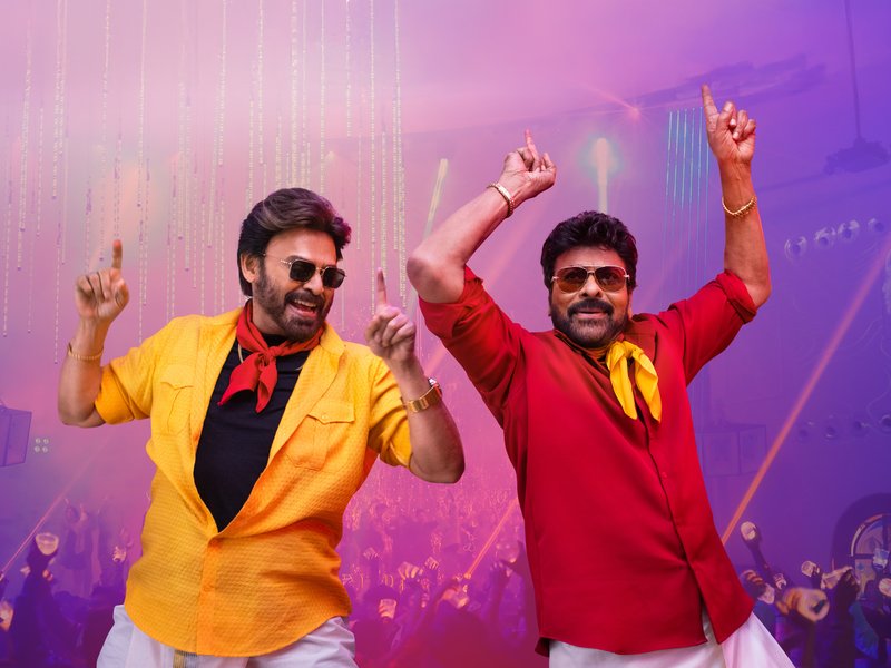 Chiranjeevi Dances with Venkatesh in Exciting ‘Mega Victory Mass’ for Upcoming Film Release!