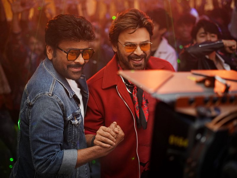 Chiranjeevi urges Venkatesh to treasure their memories from ‘Mana Shankara Vara Prasad Garu’ shoot