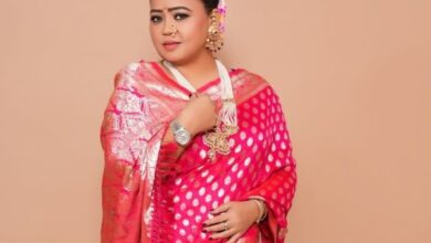 Comedian Bharti Singh shares joyful steps after welcoming her second son, likening them to moonwalks.