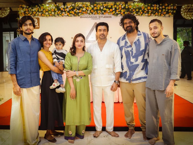 Excitement Unleashed: Suriya 47 Begins Production with Grand Pooja Ceremony in Chennai! Excitement Unleashed: Suriya 47 Begins Production with Grand Pooja Ceremony in Chennai!