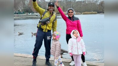 Gurmeet Choudhary, Debina Bonnerjee, and their daughters celebrate New Year and Christmas in London.