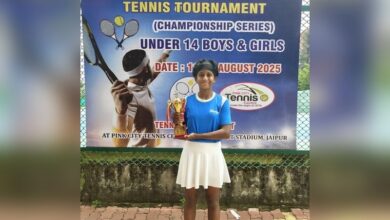 Harsha Deshpande clinches double title at GSTA State Ranking Tennis Tournament