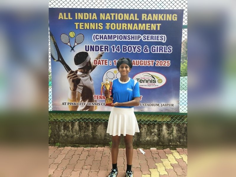 Harsha Deshpande clinches double title at GSTA State Ranking Tennis Tournament