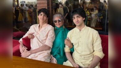 Hrithik Roshan’s mother shares heartwarming family moments as proud grandmother with grandsons on Instagram.