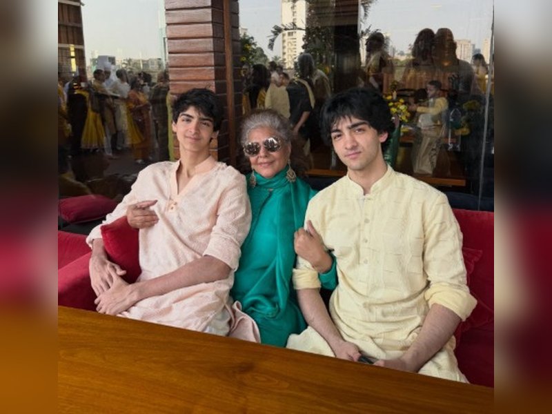 Hrithik Roshan’s mother shares heartwarming family moments as proud grandmother with grandsons on Instagram.